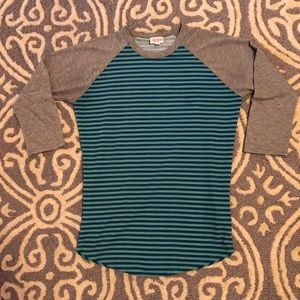 Lularoe XS Randy baseball tee